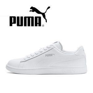 Puma Women’s Smash V2 Leather Court Shoes